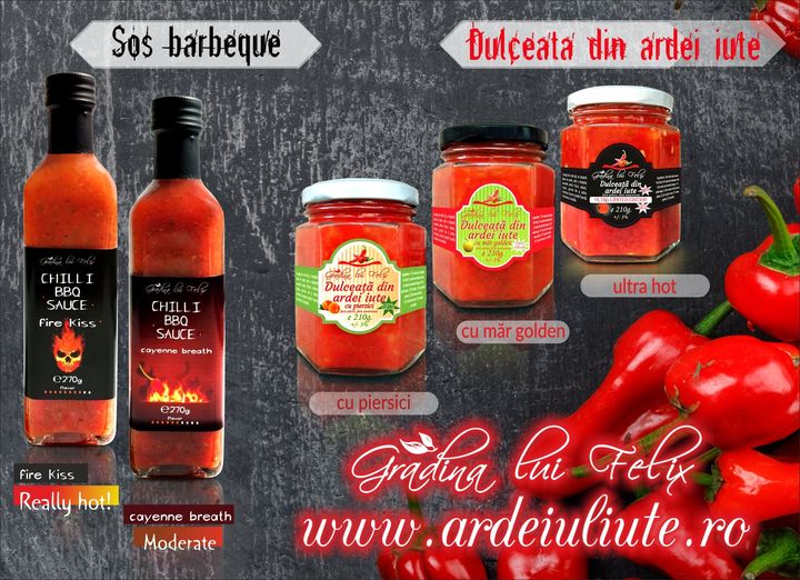ardei iute sosuri barbeque
